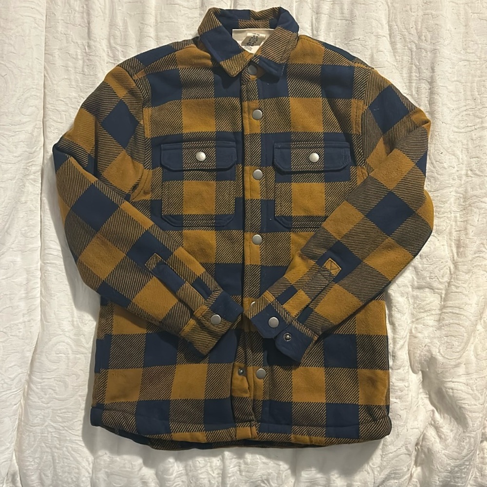 H&M Label of Graded Goods, Size US10, Color - Rust and Navy Blue